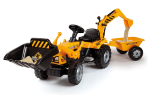 Smoby Builder Max Traktor mit Anhänger 7600033389 